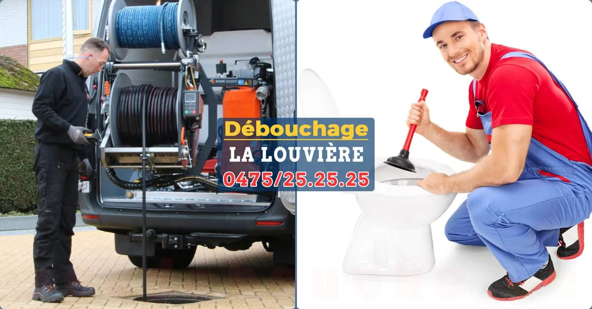 Débouchage La Louvière par SOS Débouche